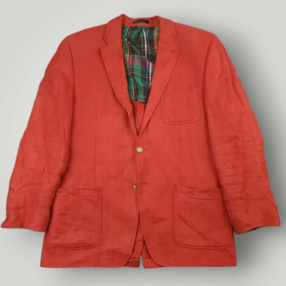 Lauren Ralph Lauren Slim Fit Linen Unstructured Sport Coat 42R