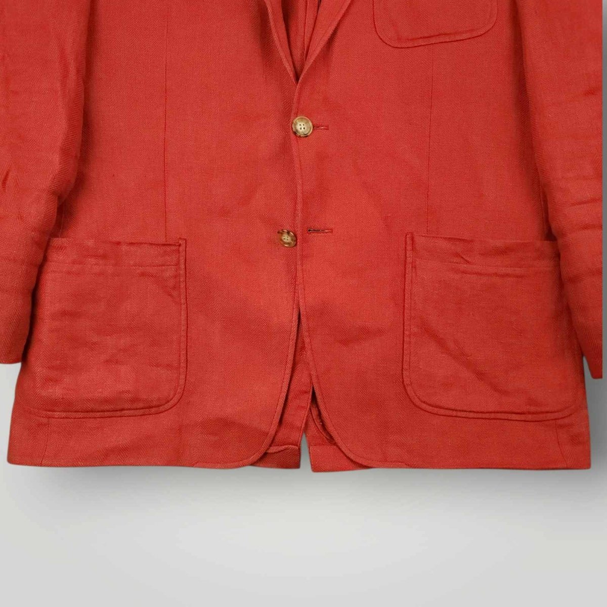 Lauren Ralph Lauren Slim Fit Linen Unstructured Sport Coat 42R