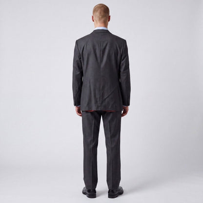 M&S The Sartorial Wool Birdseye 2 Pc Suit 44R/39S