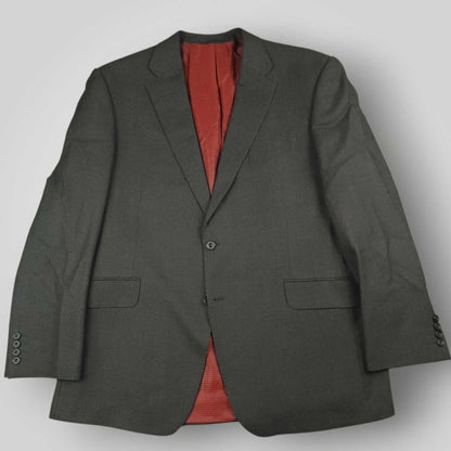 M&S The Sartorial Wool Birdseye 2 Pc Suit 44R/39S