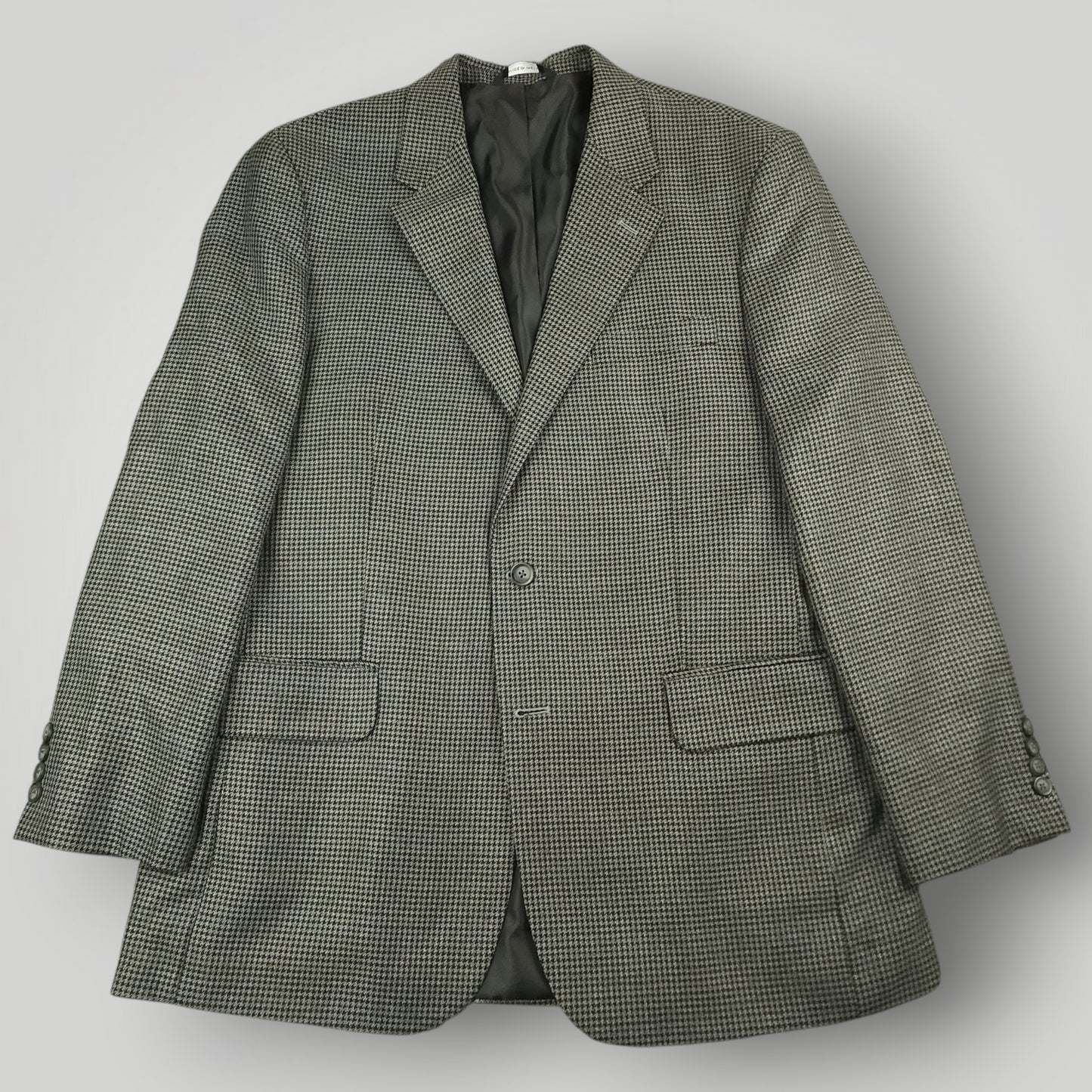 Relaxed Fit Houndstooth Lightweight Sport Coat 42R