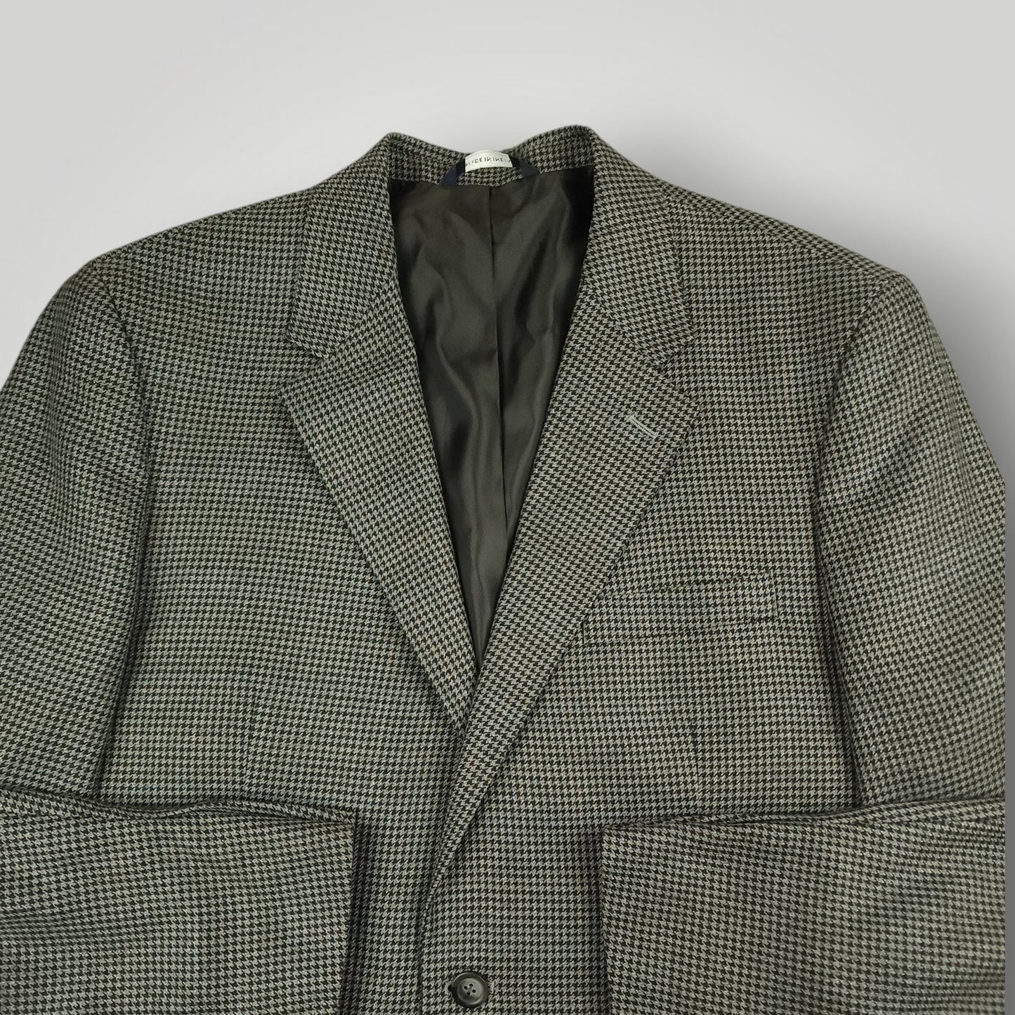 Relaxed Fit Houndstooth Lightweight Sport Coat 42R