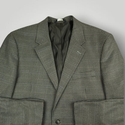 Relaxed Fit Houndstooth Lightweight Sport Coat 42R