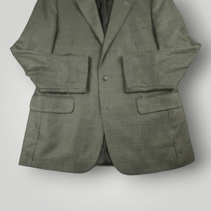 Relaxed Fit Houndstooth Lightweight Sport Coat 42R