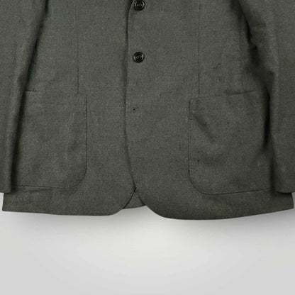 Michael Kors Modern Fit Unstructured Patch Pocket Italian Wool Blend Sport Coat 40R
