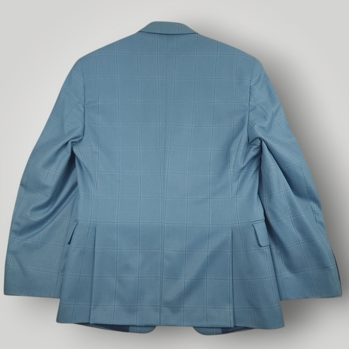 Travel Windowpane Plaid Slim Fit Sport Coat 36S