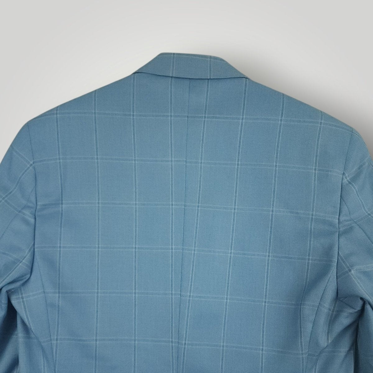 Travel Windowpane Plaid Slim Fit Sport Coat 36S