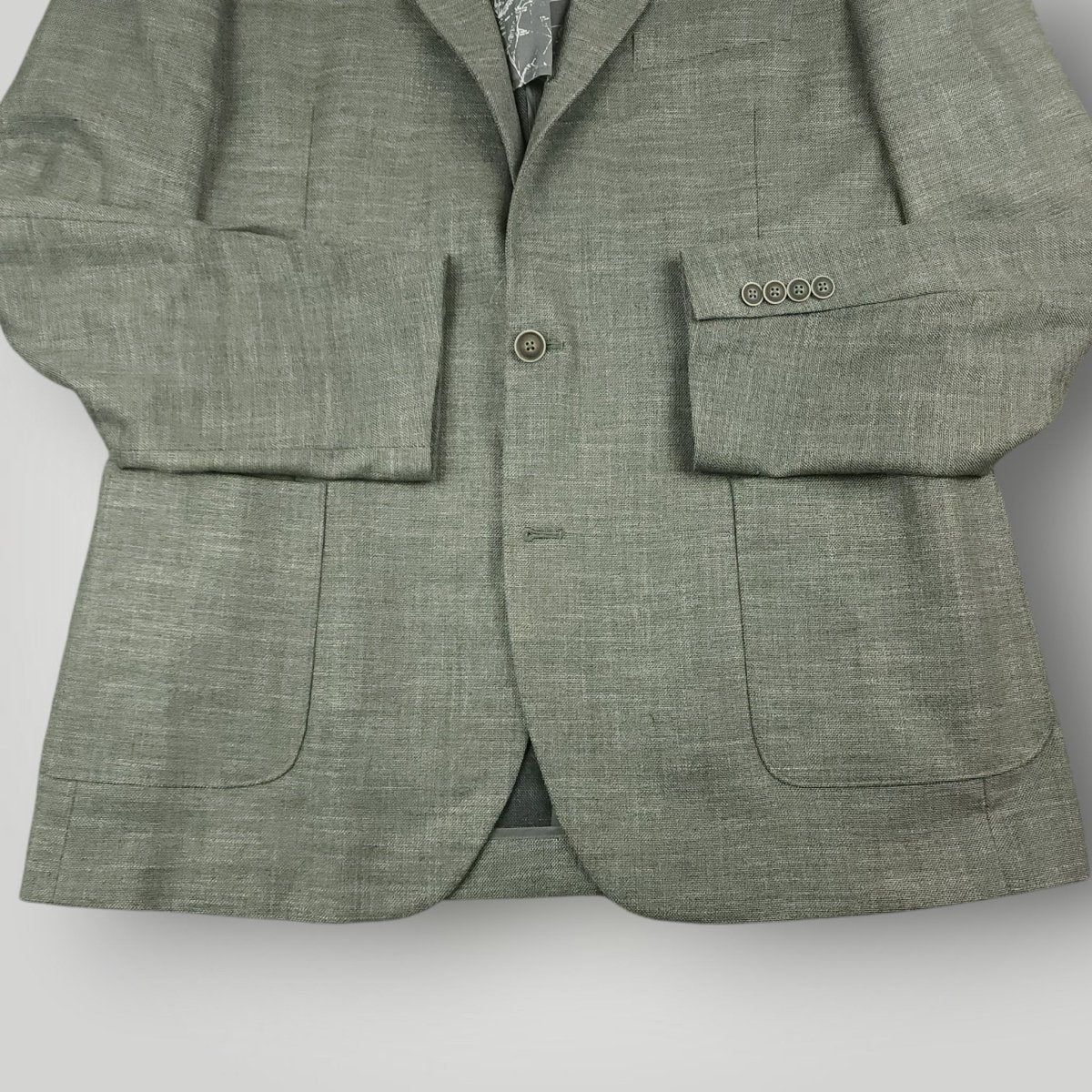 Unstructured Hopsack  Patch Pocket Sport Coat 46L