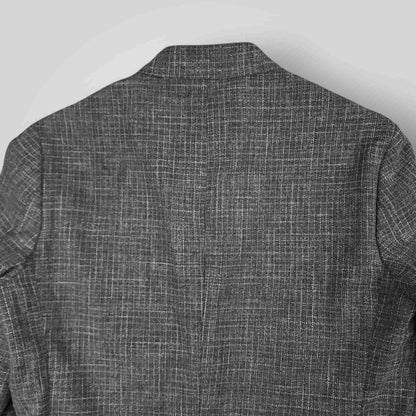 1901 Unstructured Hopsack Patch Pocket Cotton Wool Sport Coat 38R