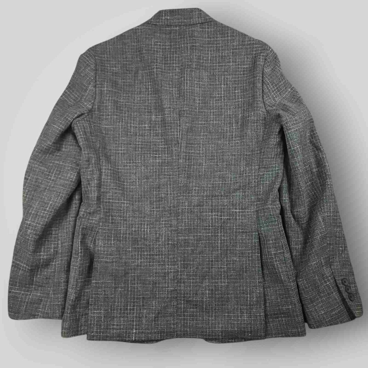 1901 Unstructured Hopsack Patch Pocket Cotton Wool Sport Coat 38R