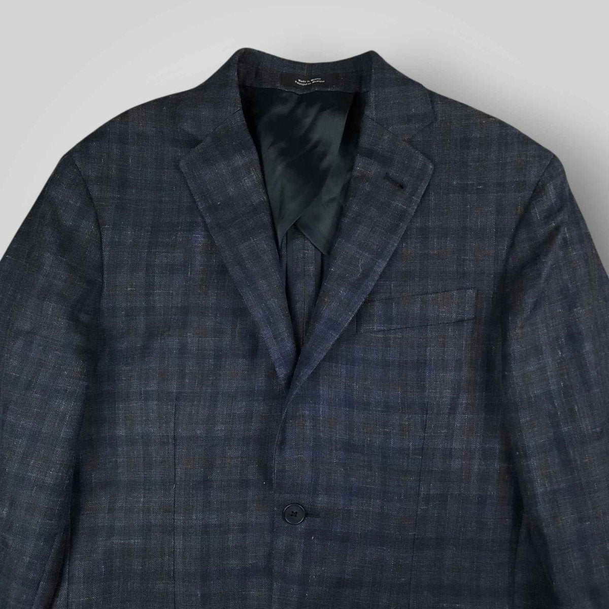 Nordstrom Unstructured Hopsack Patch Pocket Wool Silk Linen Sport Coat 38R