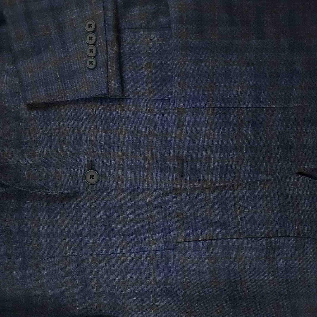 Nordstrom Unstructured Hopsack Patch Pocket Wool Silk Linen Sport Coat 38R