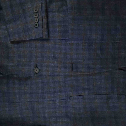 Nordstrom Unstructured Hopsack Patch Pocket Wool Silk Linen Sport Coat 38R