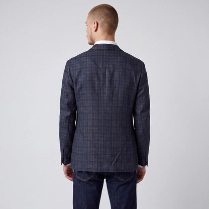 Nordstrom Unstructured Hopsack Patch Pocket Wool Silk Linen Sport Coat 38R
