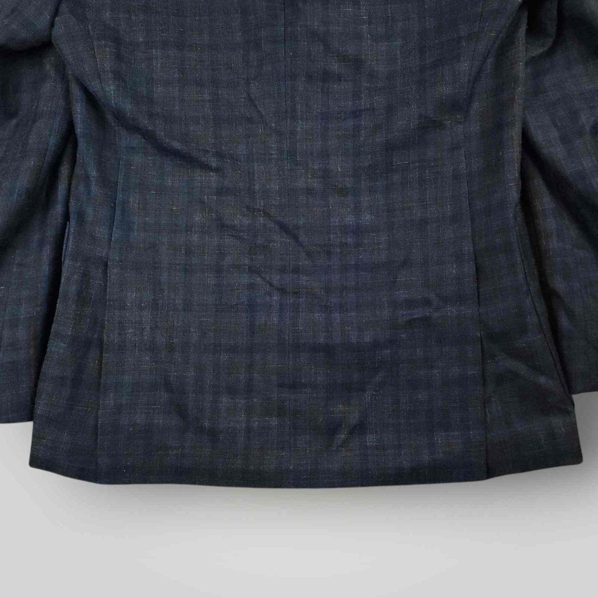 Nordstrom Unstructured Hopsack Patch Pocket Wool Silk Linen Sport Coat 38R