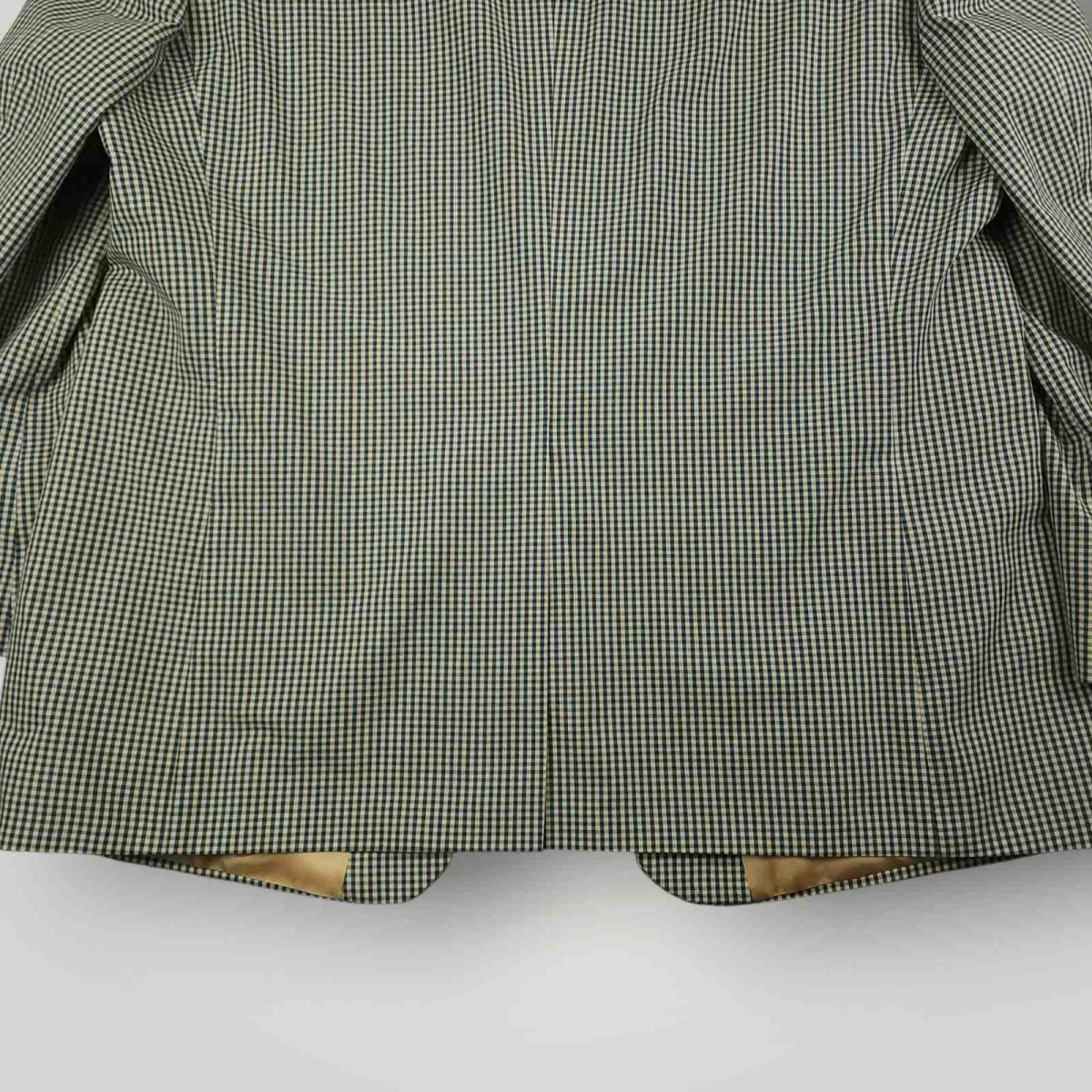 Orvis Cotton Blend Travel 3 Roll 2 Gingham Check Sport Coat 48R