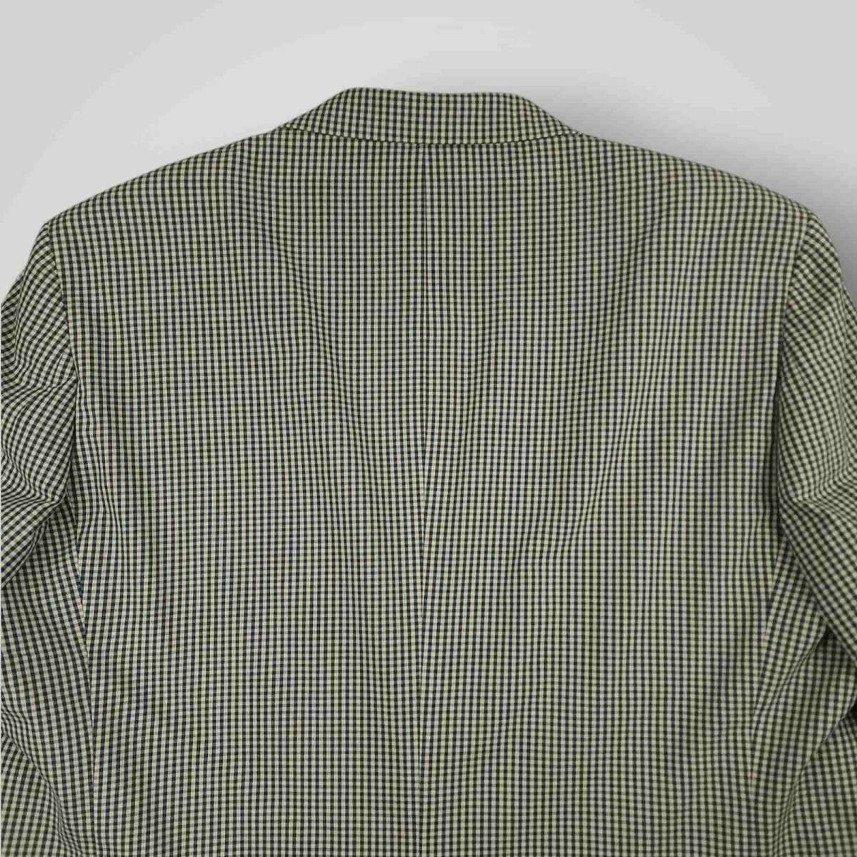 Orvis Cotton Blend Travel 3 Roll 2 Gingham Check Sport Coat 48R