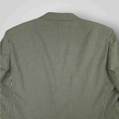 Orvis Cotton Blend Travel 3 Roll 2 Gingham Check Sport Coat 48R