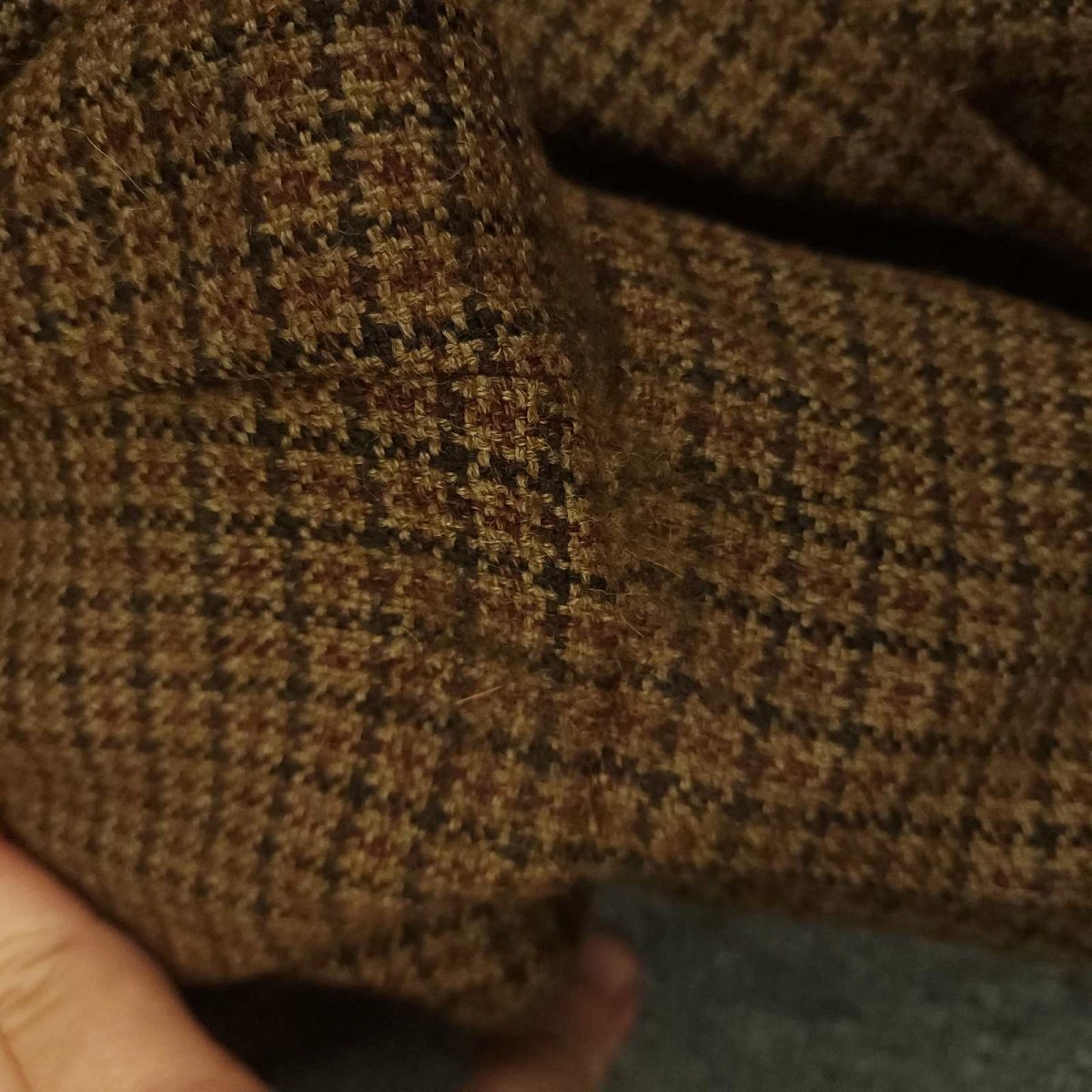Vintage 90s Paul Stuart Slim Fit Gun Club Check Wool Sport Coat Mens 44L