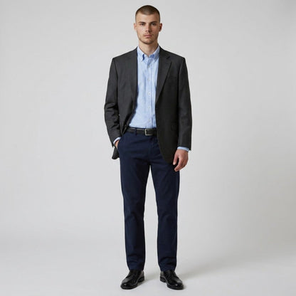 Peter Millar Wool Wide Lapel Slim Fit Sport Coat 44R