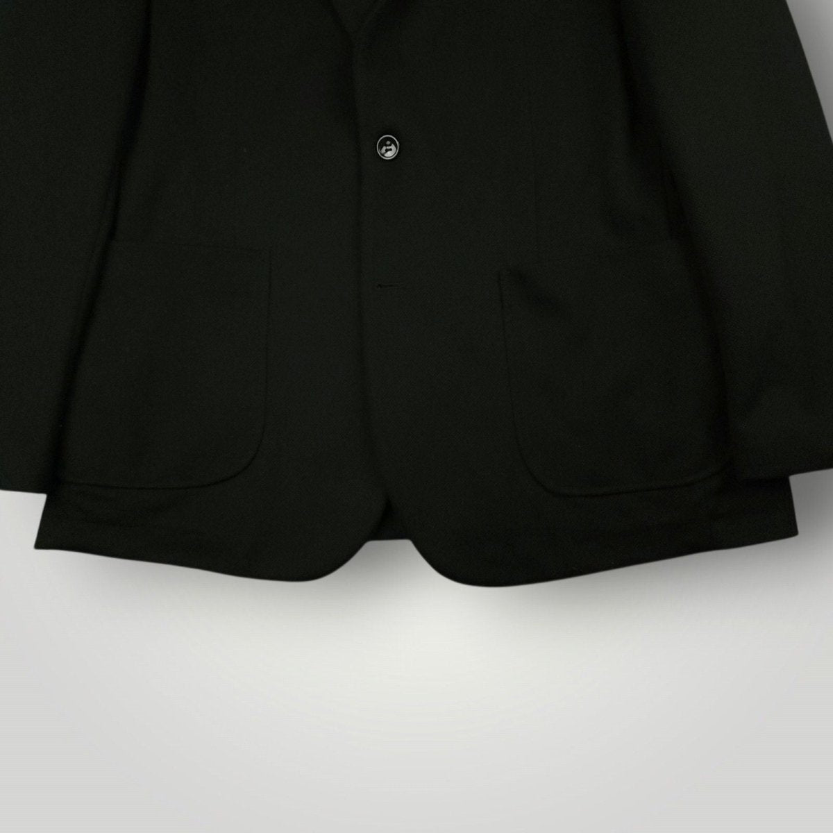 PJ Paul Jones Modern Fit Unstructured Hopsack Travel Patch Pocket Sport Coat 46R