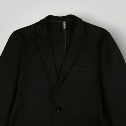 PJ Paul Jones Modern Fit Unstructured Hopsack Travel Patch Pocket Sport Coat 46R