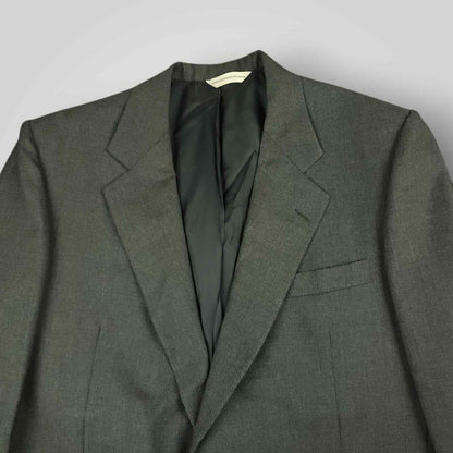 Samuelsohn Wool Classic Fit Wide Lapel Sport Coat 42L