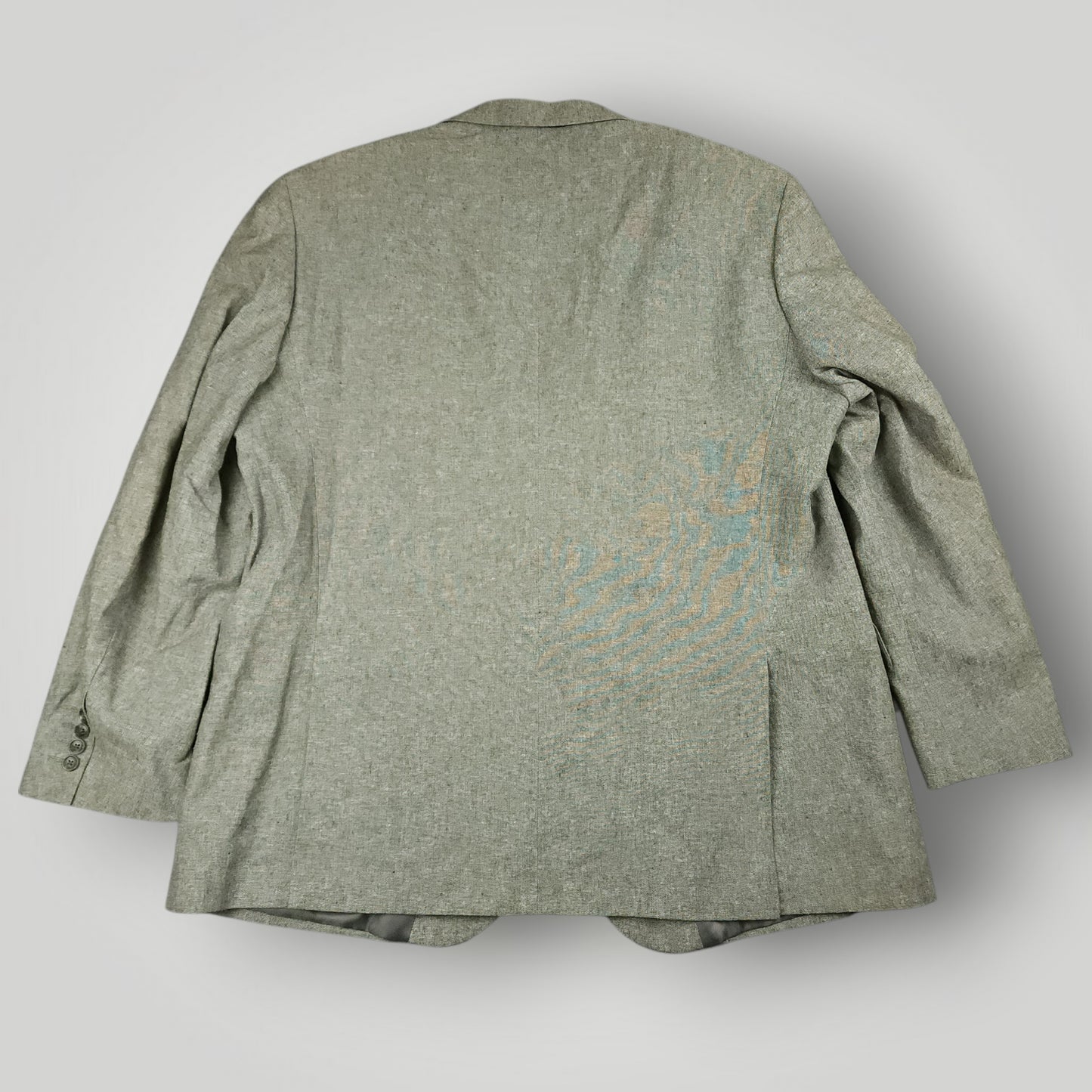 Pique Linen Cotton Unstructured Slim Fit  Sport Coat 50R