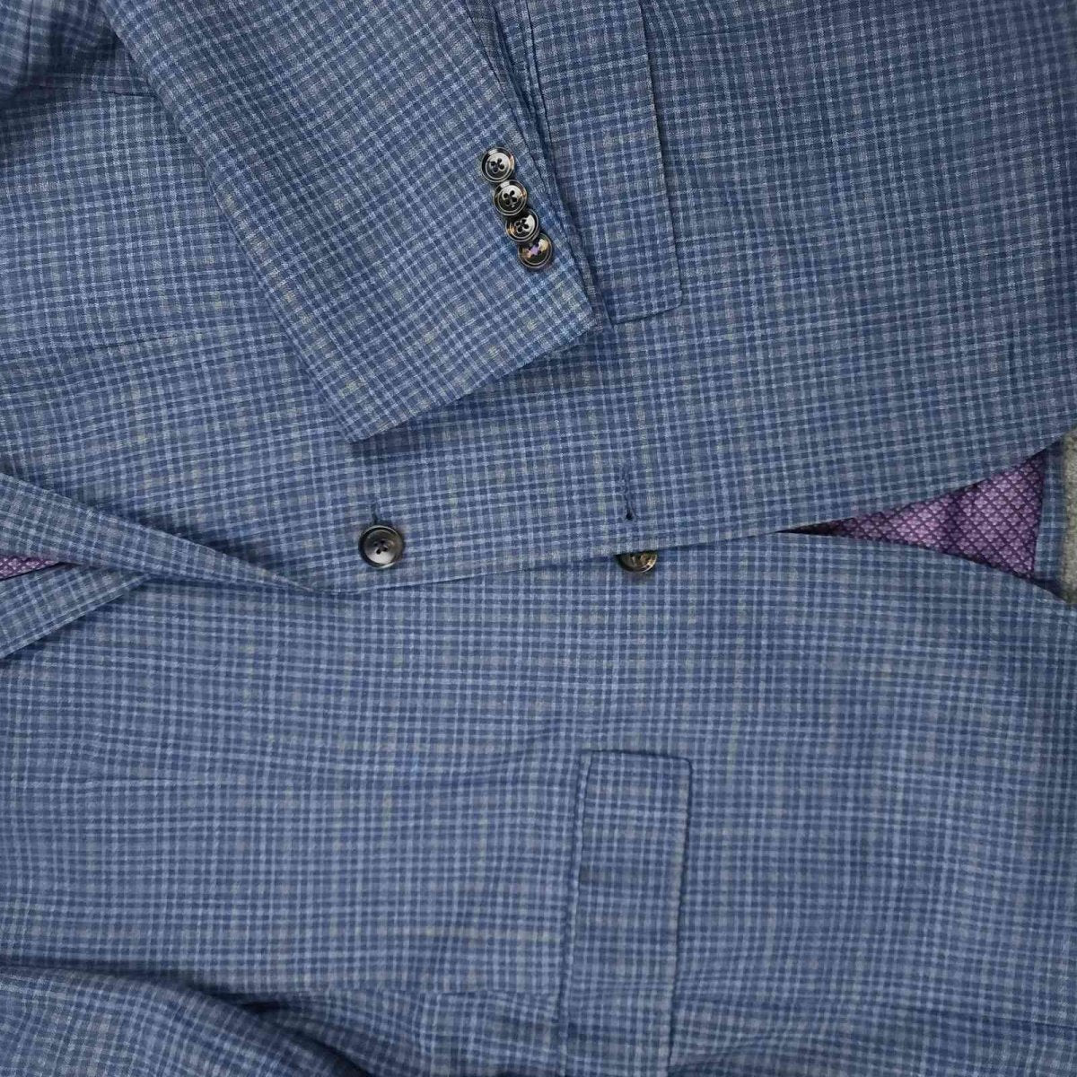 Ted Baker Endurance Jay Trim Fit Wool Check Sport Coat 40R