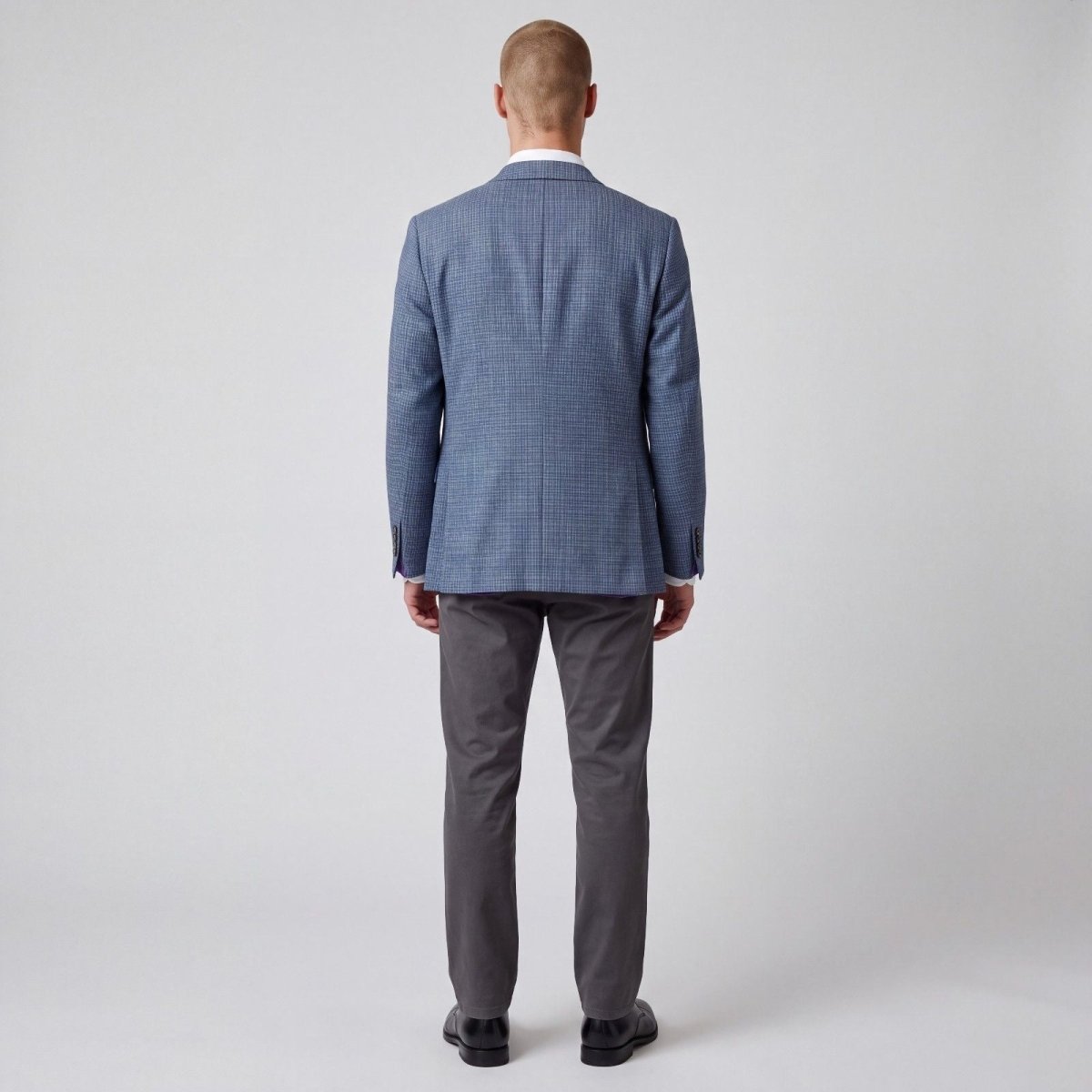Ted Baker Endurance Jay Trim Fit Wool Check Sport Coat 40R
