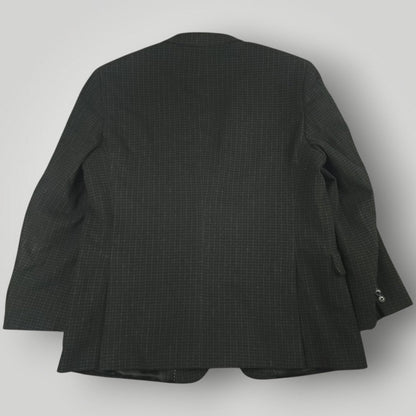 Slim Fit Performance Wool Blend Shadow Check Sport Coat 46R