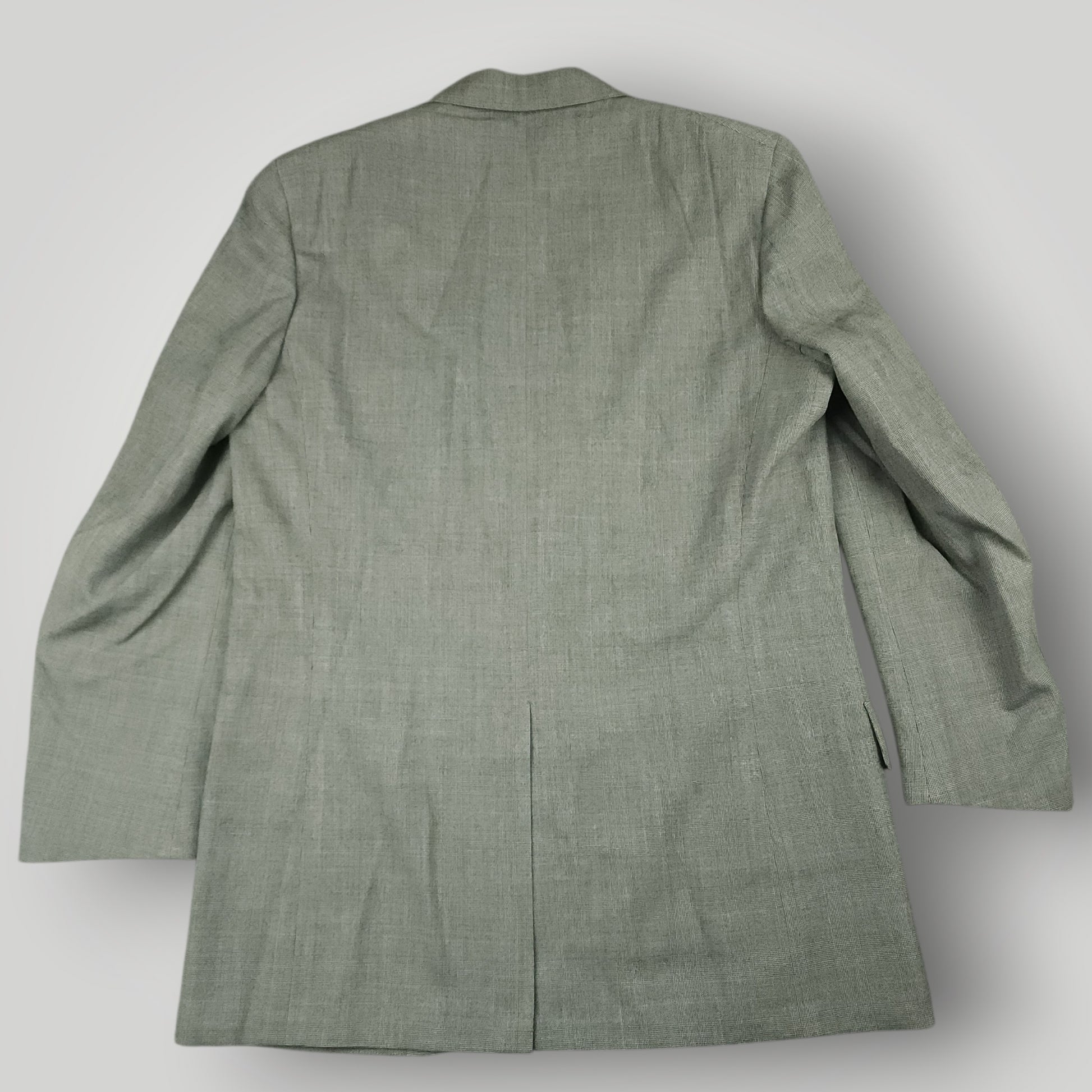 Rear view of vintage Brooks Brothers sport coat showing classic tailoring