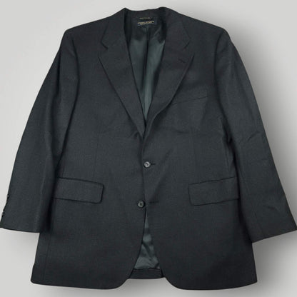 Vintage Brooks Brothers Brooksgate Wool 2 PC Wide Lapel Micro Dot Suit 44R/35S