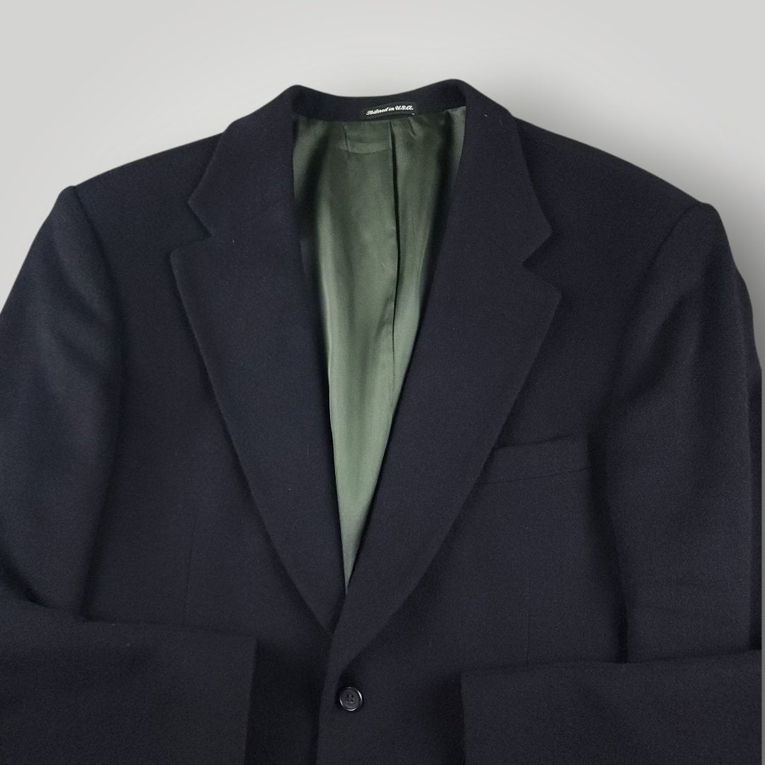 Vtg 90s Brushed Camel Hair Sport Coat 41R/42R