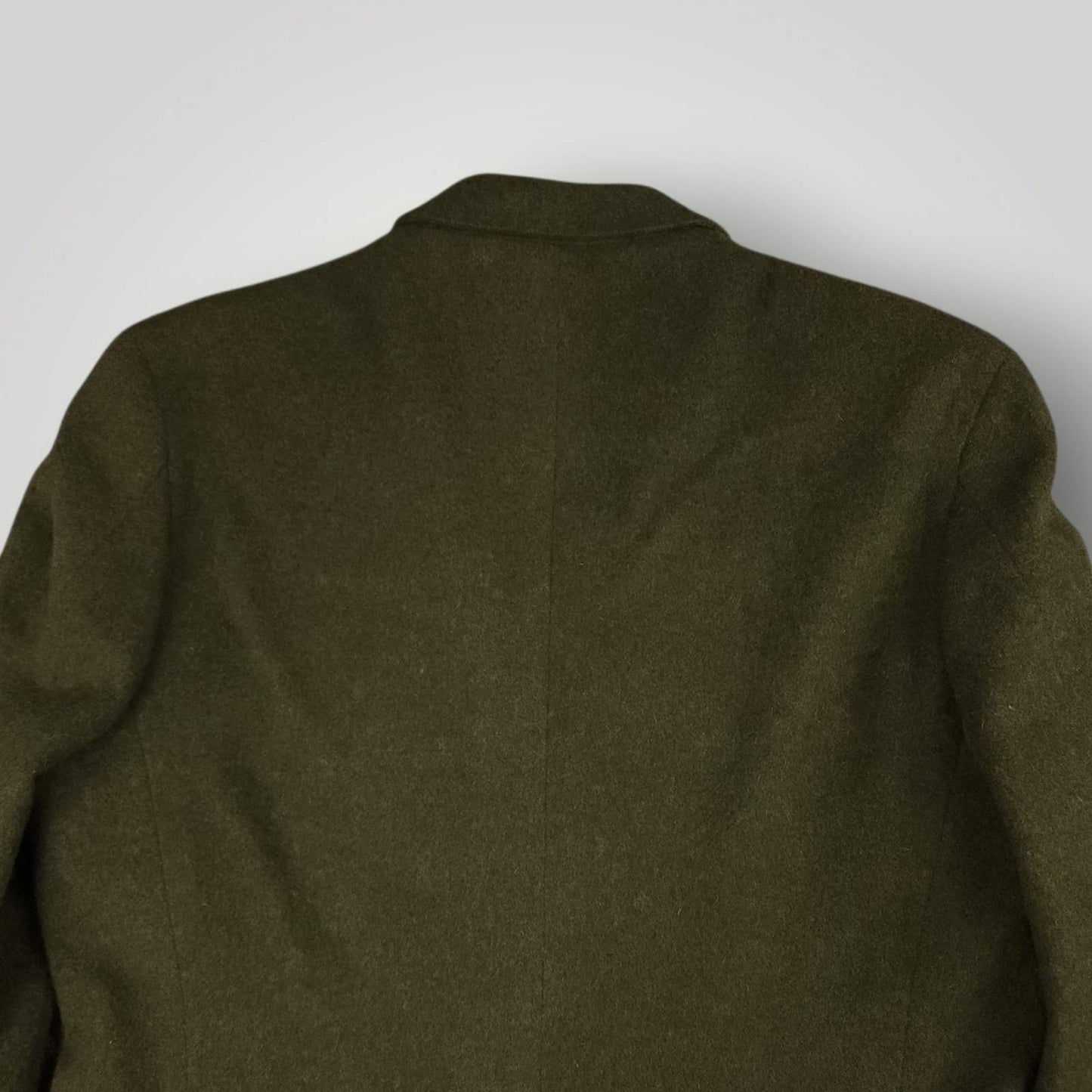 Vintage 90s Relaxed Fit Brushed Marled Wool Blend Sack Jacket 38R