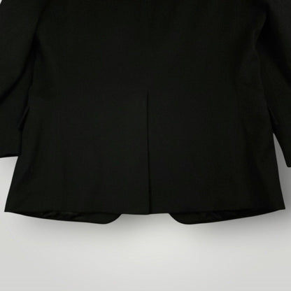 Vintage 80s Slim Fit Brushed Cashmere Wool Blend Sport Coat 42S