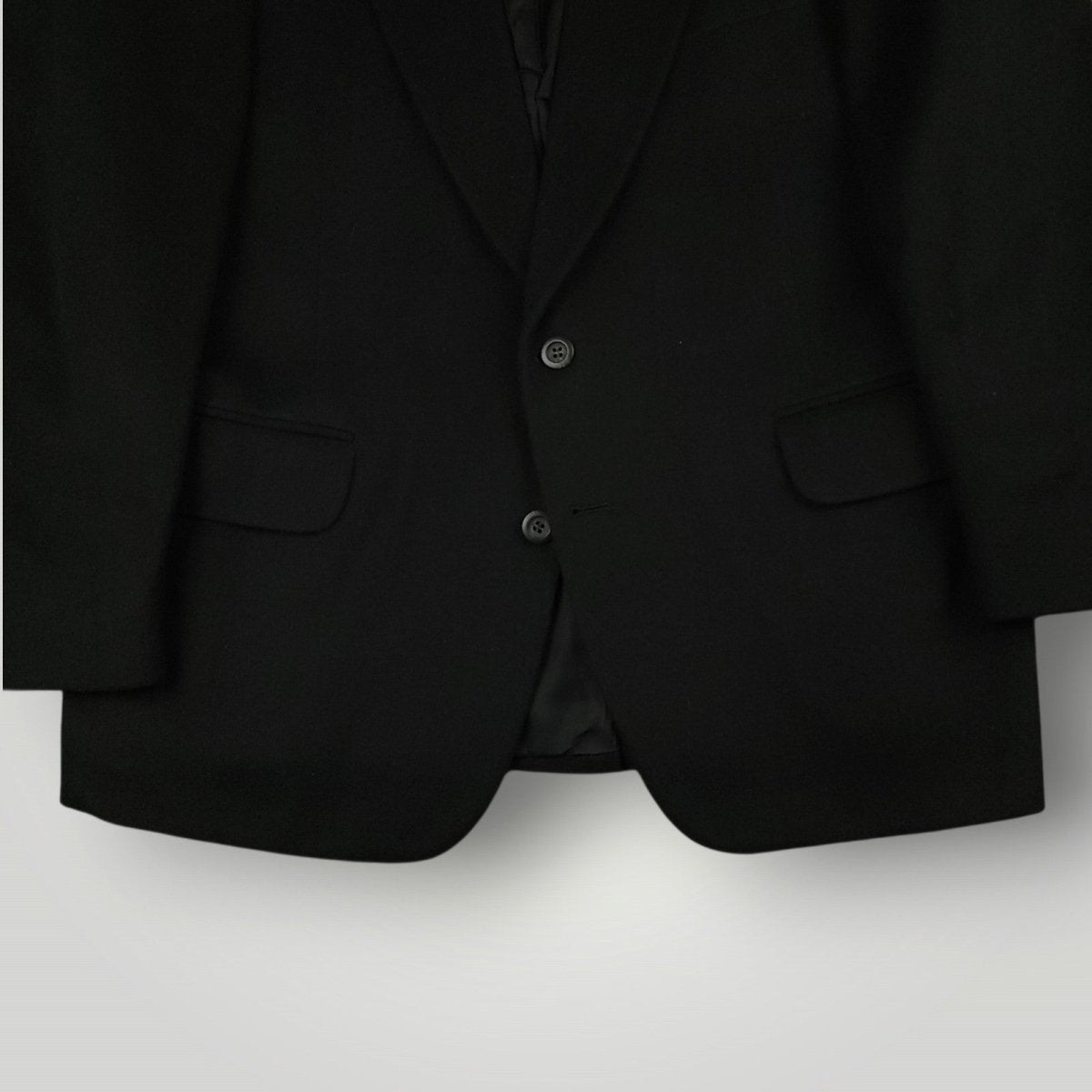 Vintage 80s Slim Fit Brushed Cashmere Wool Blend Sport Coat 42S