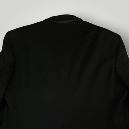 Vintage 80s Slim Fit Brushed Cashmere Wool Blend Sport Coat 42S