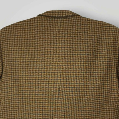 Vintage 80s Slim Fit Wool Gun Club Check Sport Coat 48R/S