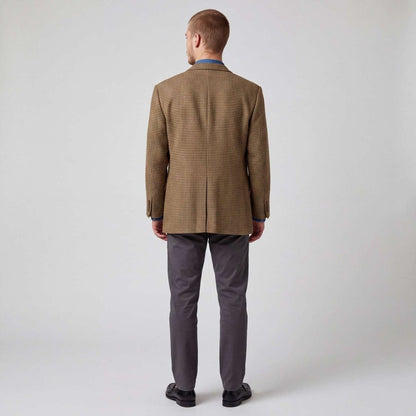 Vintage 80s Slim Fit Wool Gun Club Check Sport Coat 48R/S