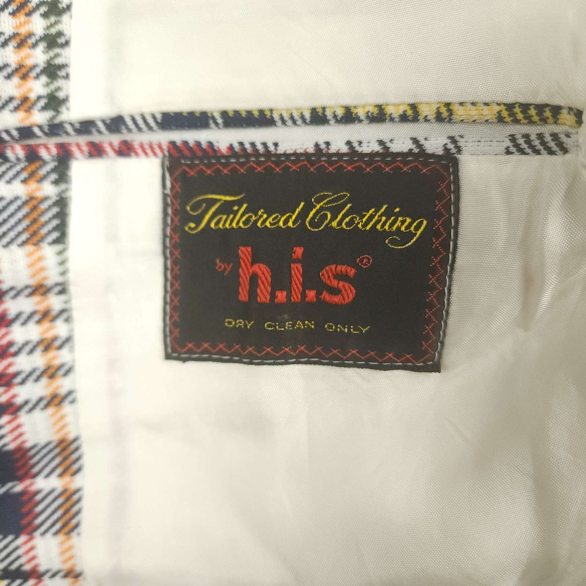 Vintage 60s Ivy Style Wide Lapel Prince of Wales Check Sport Coat 42R