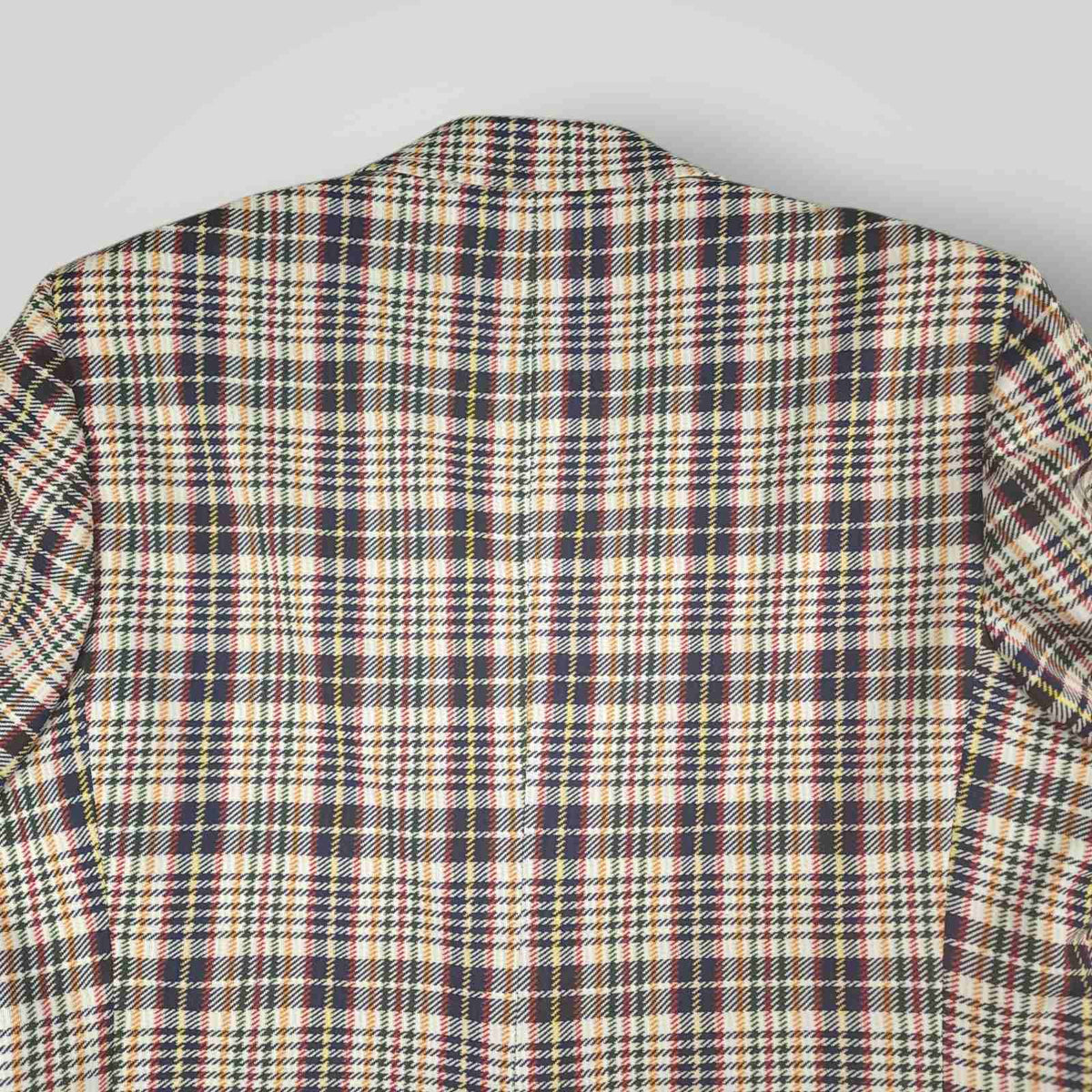 Vintage 60s Ivy Style Wide Lapel Prince of Wales Check Sport Coat 42R