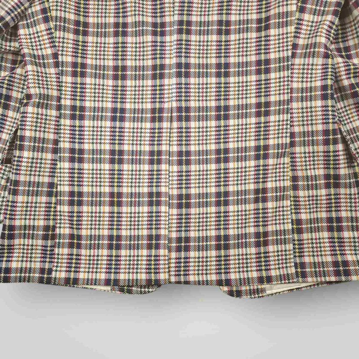 Vintage 60s Ivy Style Wide Lapel Prince of Wales Check Sport Coat 42R